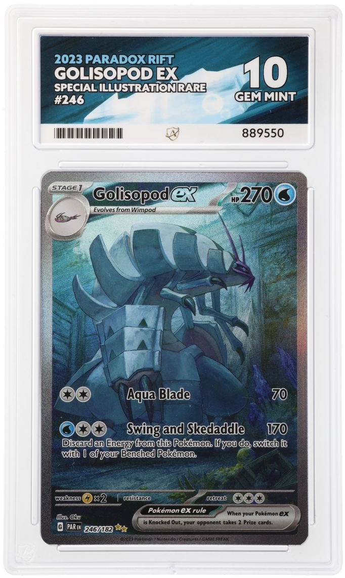 ACE 10 - Golisopod ex - 246/182 - Paradox Rift - Pokemon