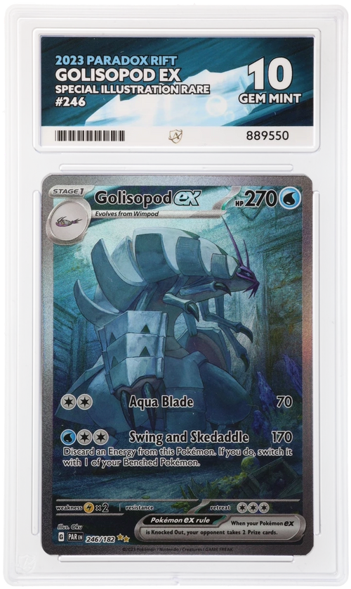 ACE 10 - Golisopod ex - 246/182 - Paradox Rift - Pokemon