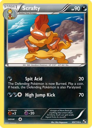 Scrafty 69/114 - Black & White