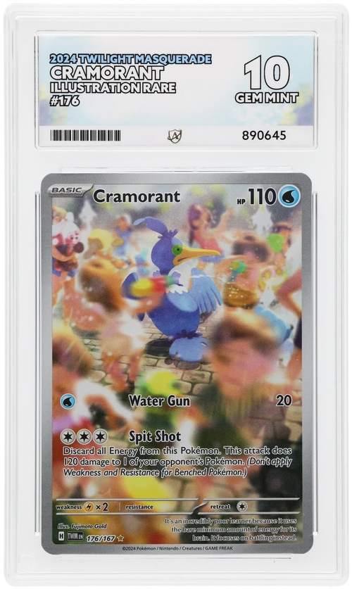 ACE 10 - Cramorant - 176/167 - Twilight Masquerade - Pokemon