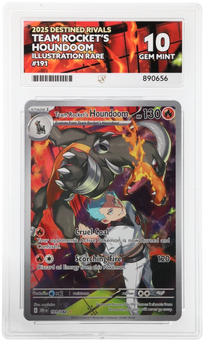 ACE 10 - Team Rocket's Houndoom - 191/182 - Destined Rivals - Pokemon