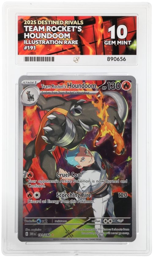 ACE 10 - Team Rocket's Houndoom - 191/182 - Destined Rivals - Pokemon