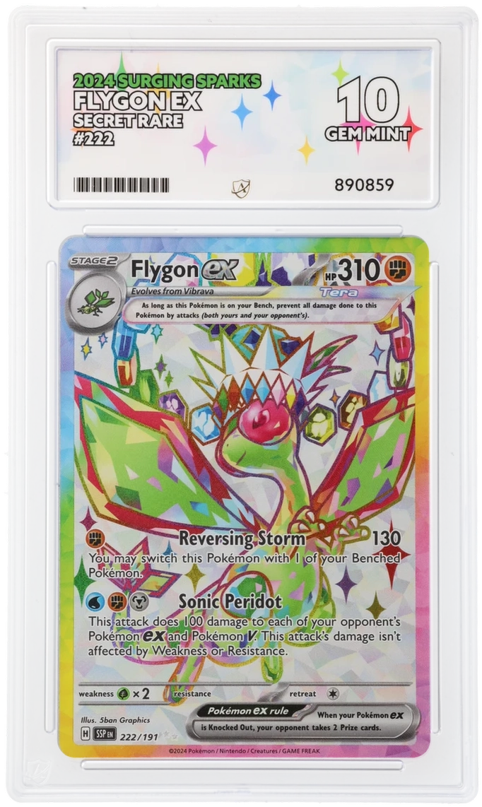 ACE 10 - Flygon ex - 222/191 - Surging Sparks - Pokemon