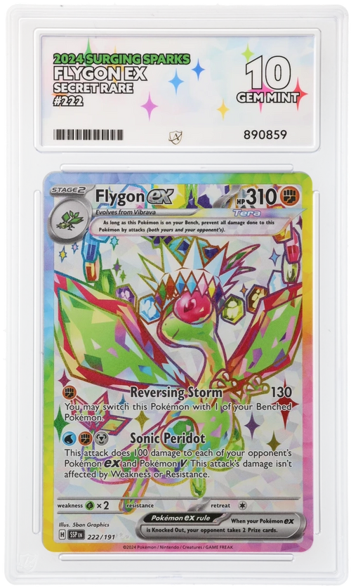 ACE 10 - Flygon ex - 222/191 - Surging Sparks - Pokemon