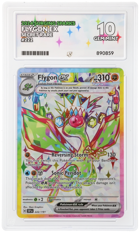 ACE 10 - Flygon ex - 222/191 - Surging Sparks - Pokemon
