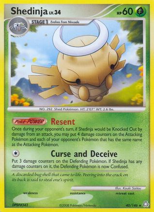 Shedinja 40/146 - Legends Awakened