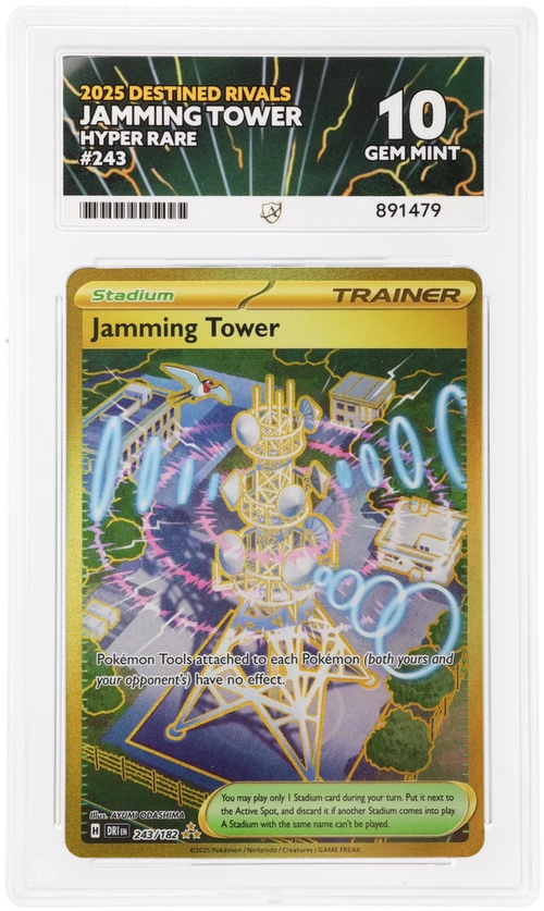 ACE 10 - Jamming Tower - 243/182 - Destined Rivals - Pokemon