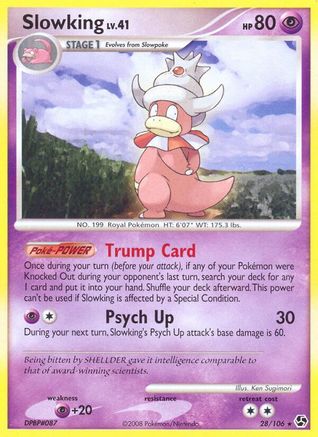Slowking 28/106 - Great Encounters Reverse Holofoil