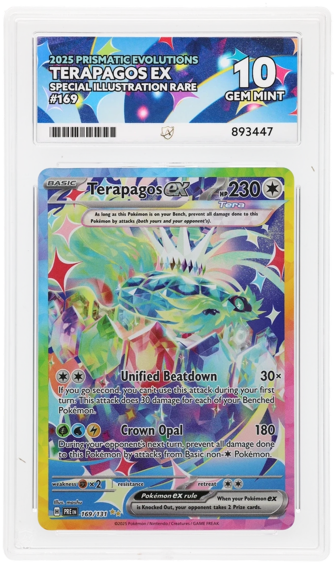 ACE 10 - Terapagos ex - 169/131 - Prismatic Evolutions - Pokemon