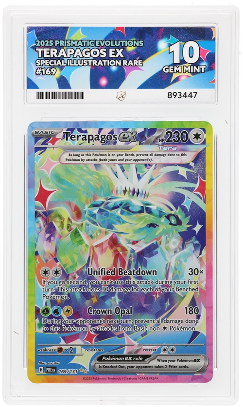 ACE 10 - Terapagos ex - 169/131 - Prismatic Evolutions - Pokemon