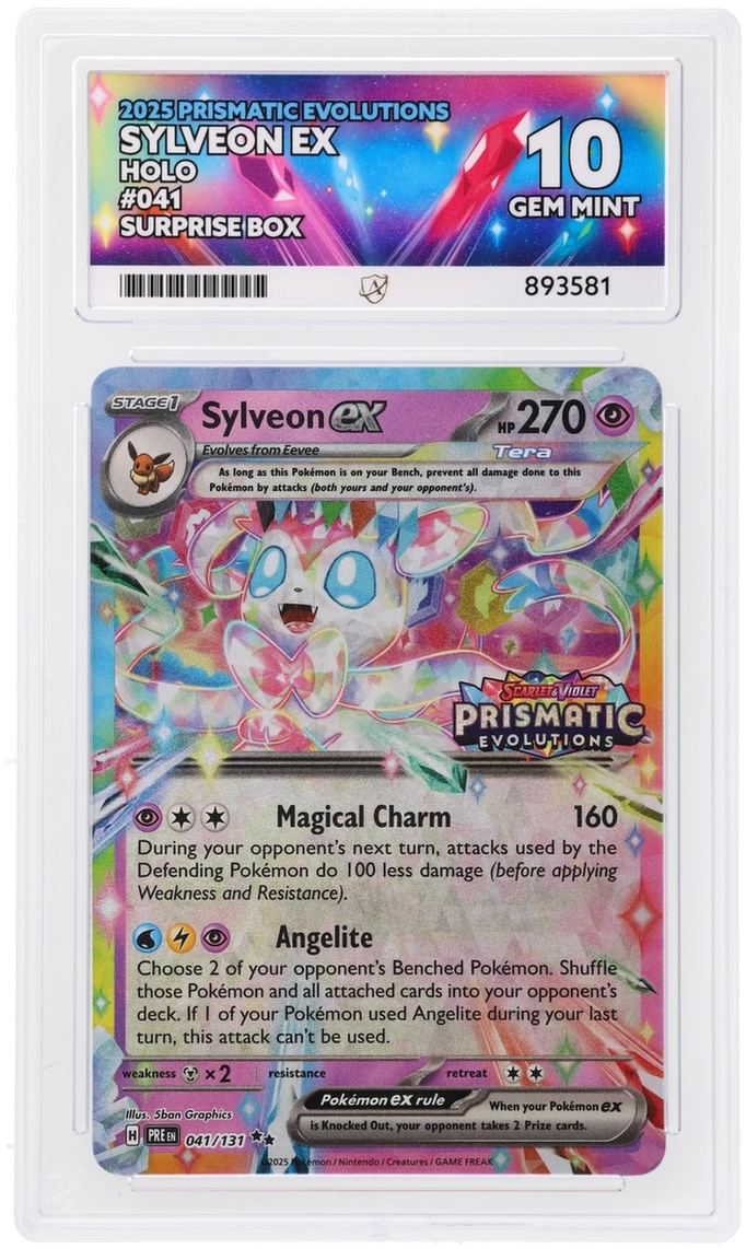 ACE 10 - Sylveon ex - 041/131 - Prismatic Evolutions - Surprise Box - Pokemon