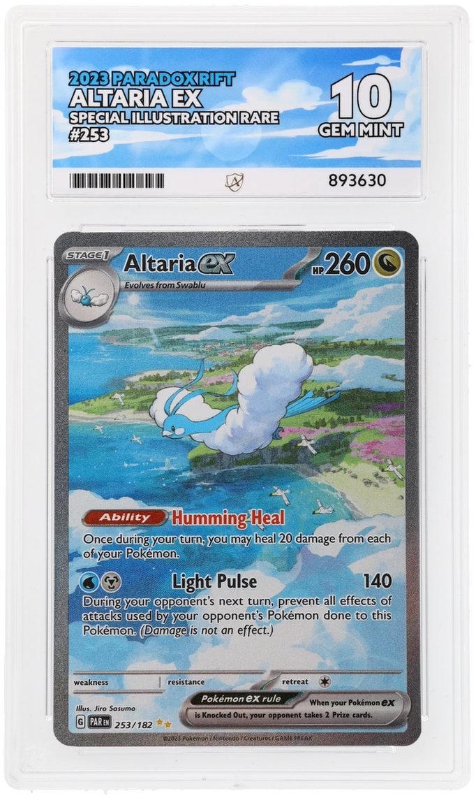 ACE 10 - Altaria ex - 253/182 - Paradox Rift - Pokemon