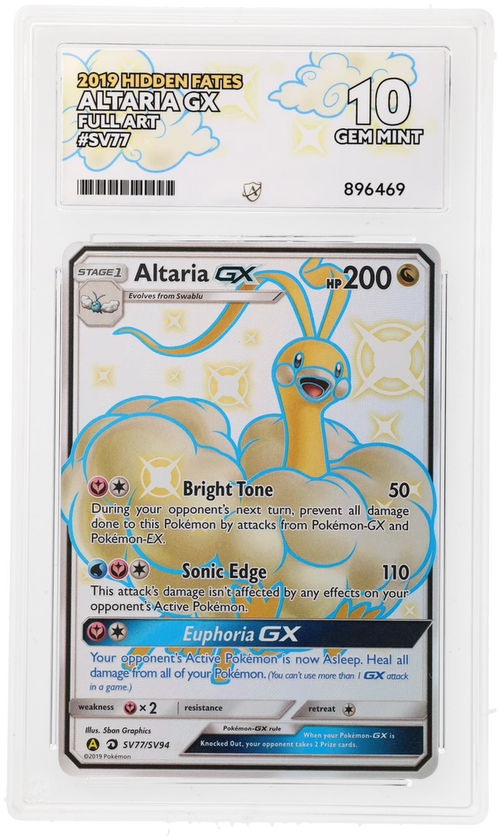 ACE 10 - Altaria GX - SV77/SV94 - Hidden Fates - Pokemon