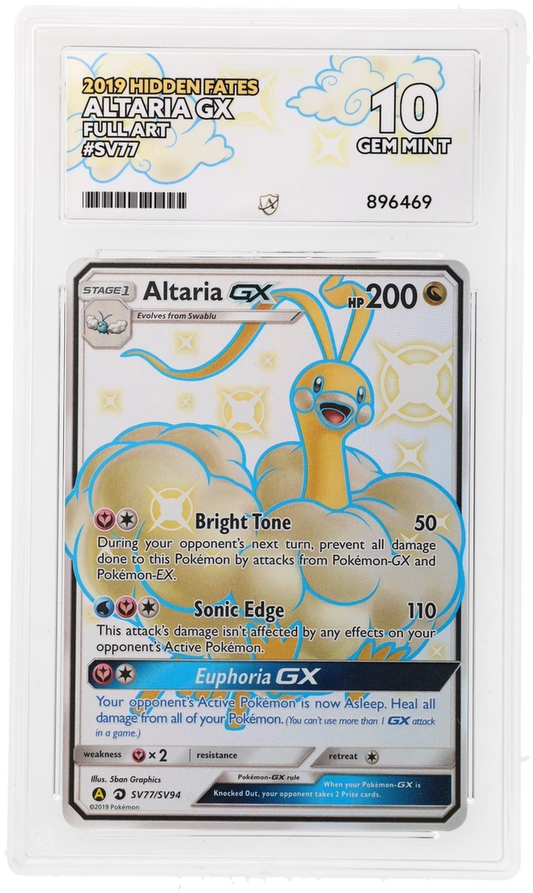 ACE 10 - Altaria GX - SV77/SV94 - Hidden Fates - Pokemon
