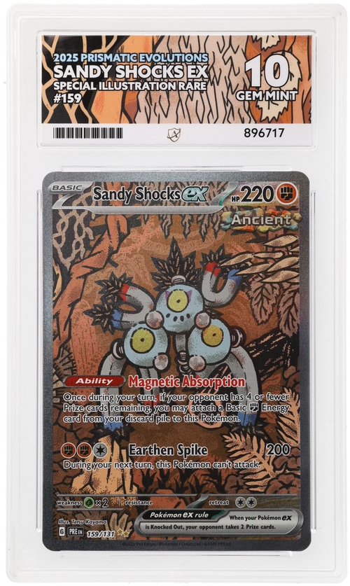 ACE 10 - Sandy Shocks ex - 159/131 - Prismatic Evolutions - Pokemon