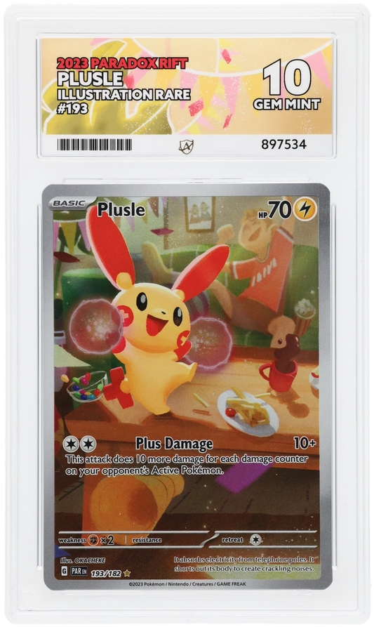 ACE 10 - Plusle - 193/182 - Paradox Rift - Pokemon