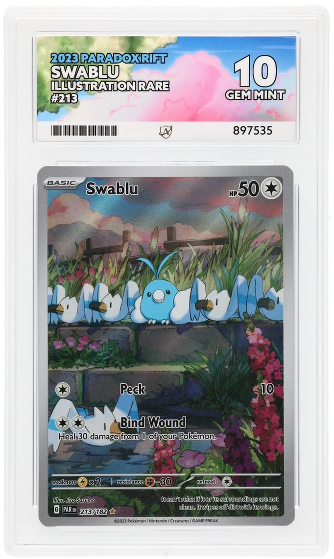ACE 10 - Swablu - 213/182 - Paradox Rift - Pokemon