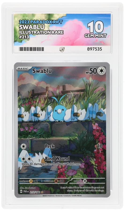 ACE 10 - Swablu - 213/182 - Paradox Rift - Pokemon