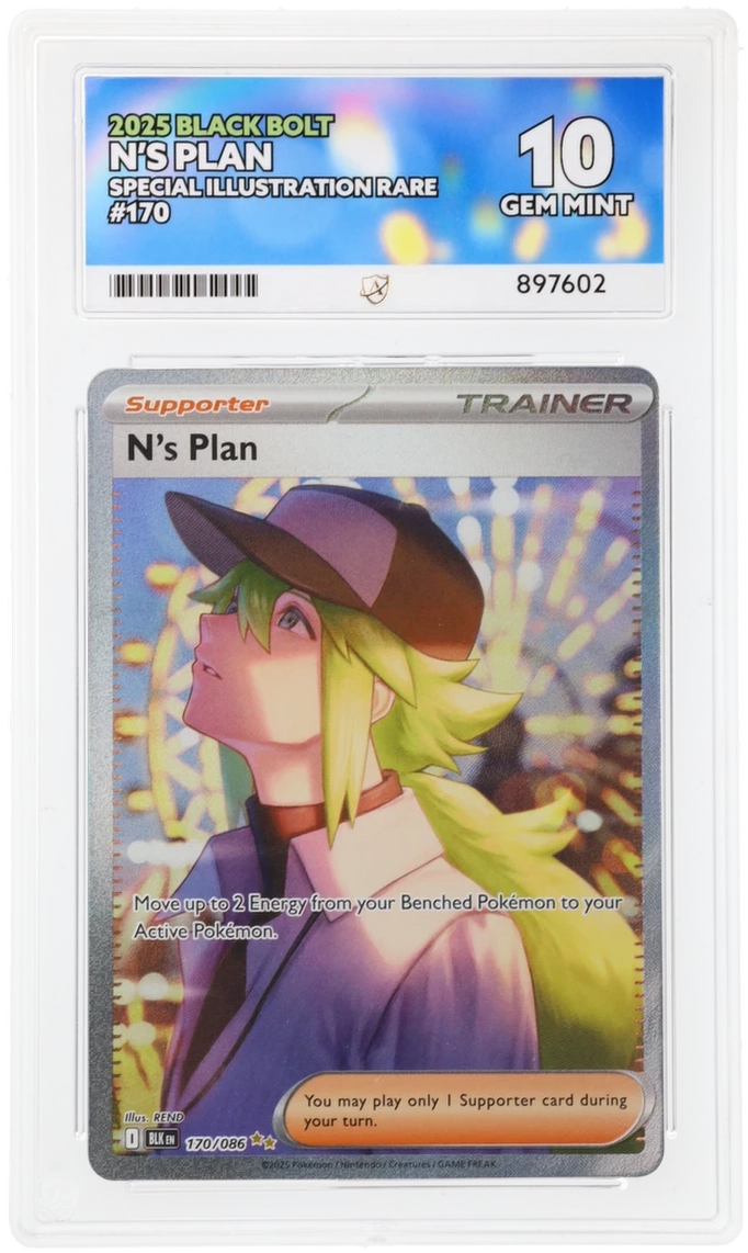 ACE 10 - N's Plan - 170/086 - Black Bolt - Pokemon