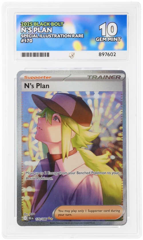 ACE 10 - N's Plan - 170/086 - Black Bolt - Pokemon