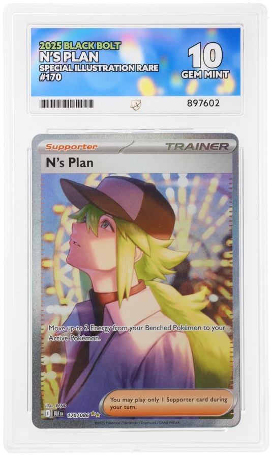 ACE 10 - N's Plan - 170/086 - Black Bolt - Pokemon
