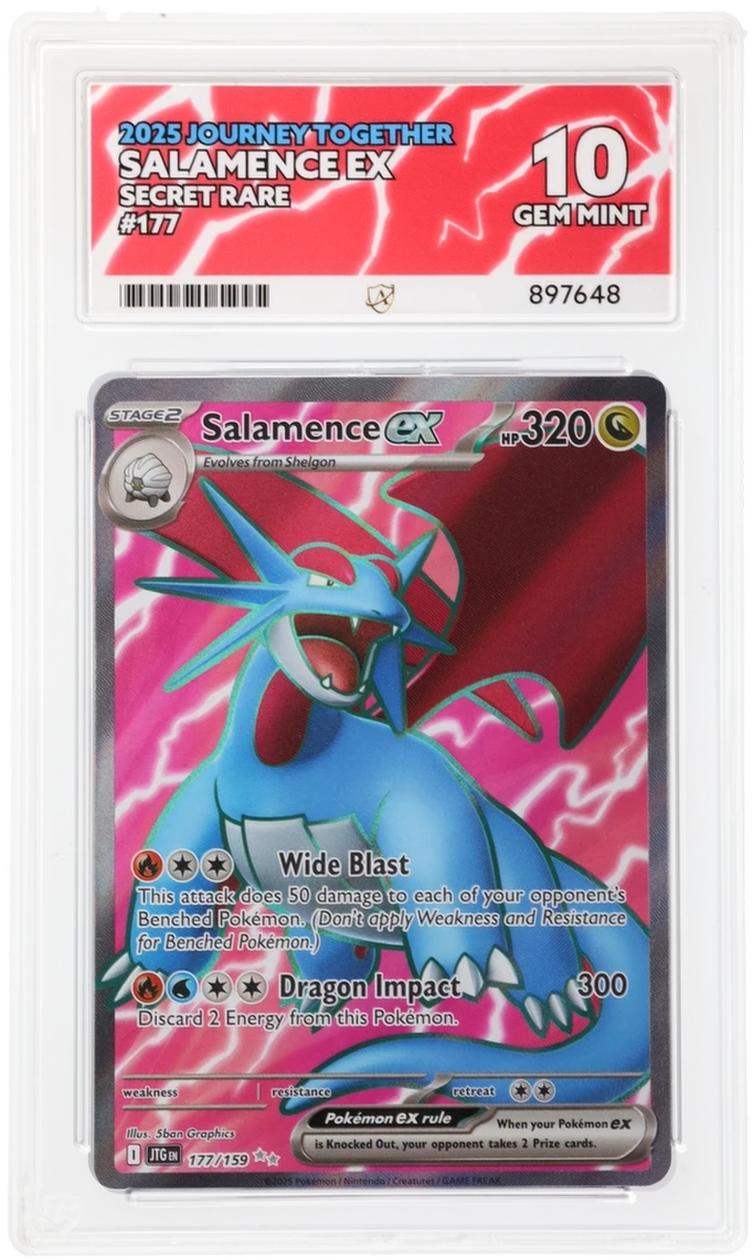 ACE 10 - Salamence ex - 177/159 - Journey Together - Pokemon