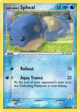 Team Aqua's Spheal 57/95 - Team Magma vs Team Aqua