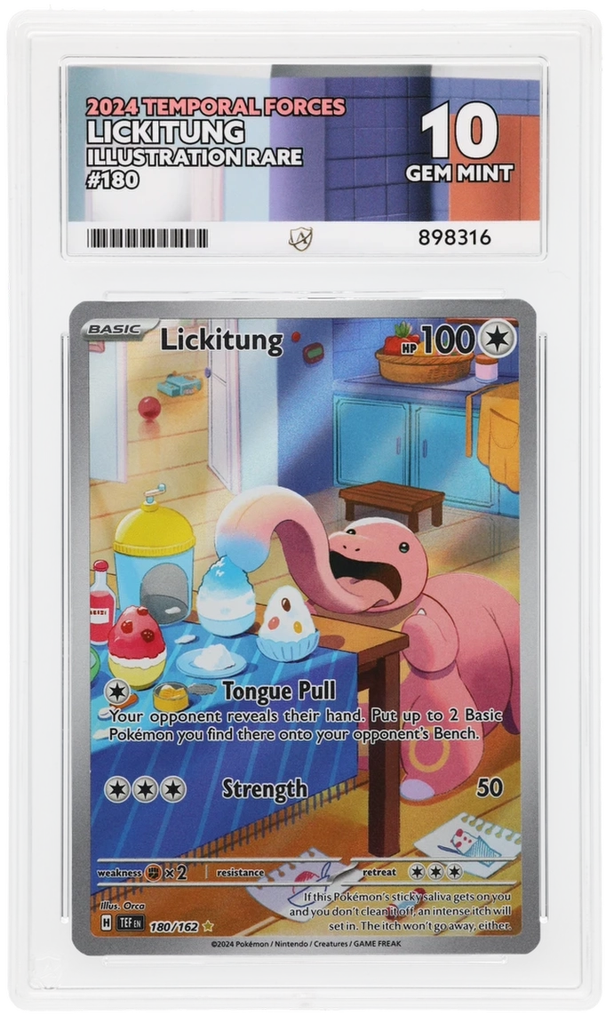 ACE 10 - Lickitung - 180/162 - Temporal Forces - Pokemon