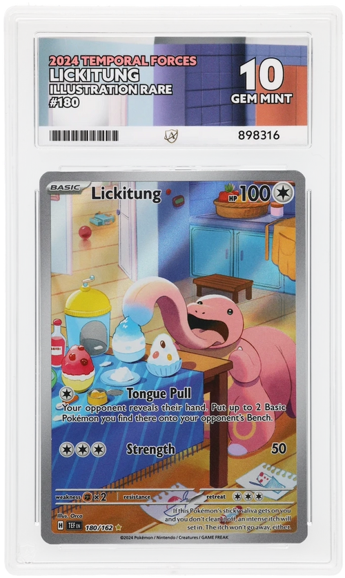 ACE 10 - Lickitung - 180/162 - Temporal Forces - Pokemon