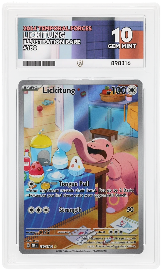 ACE 10 - Lickitung - 180/162 - Temporal Forces - Pokemon