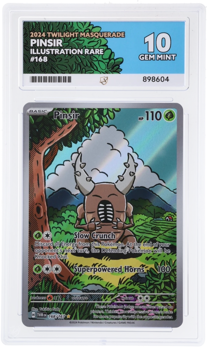 ACE 10 - Pinsir - 168/167 - Twilight Masquerade - Pokemon