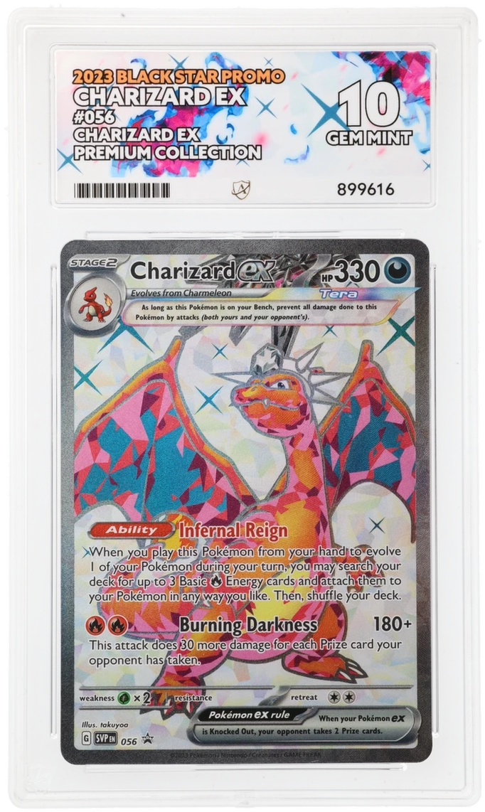 ACE 10 - Charizard ex - 056 - Black Star Promo - Charizard ex Premium Collection - Pokemon