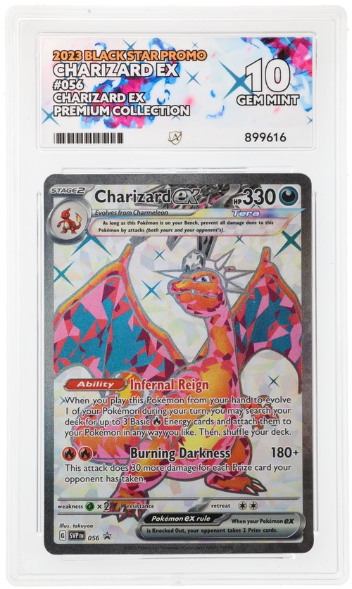 ACE 10 - Charizard ex - 056 - Black Star Promo - Charizard ex Premium Collection - Pokemon