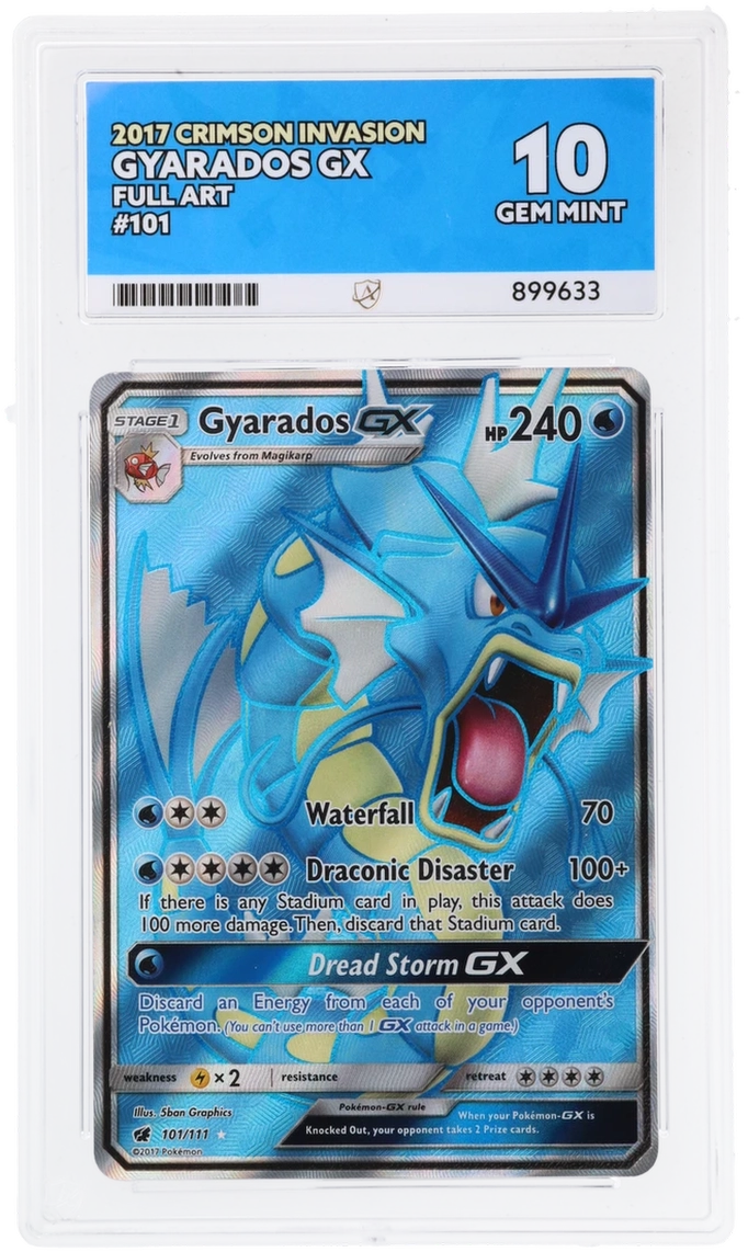 ACE 10 - Gyarados GX - 101/111 - Crimson Invasion - Pokemon