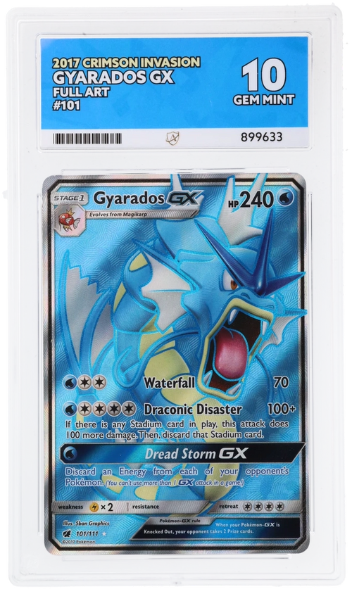 ACE 10 - Gyarados GX - 101/111 - Crimson Invasion - Pokemon