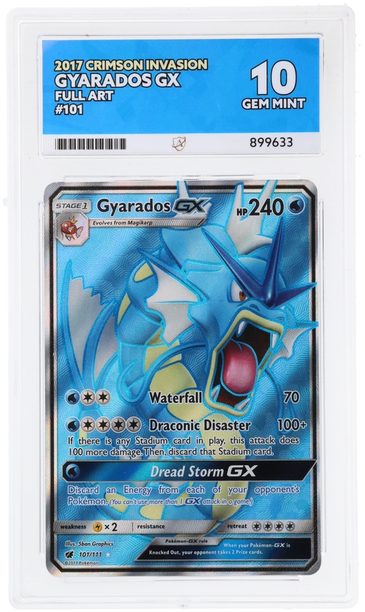 ACE 10 - Gyarados GX - 101/111 - Crimson Invasion - Pokemon