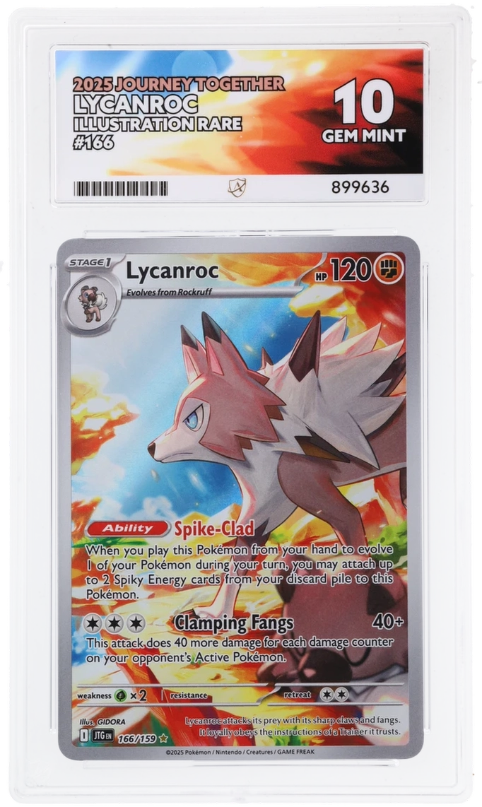 ACE 10 - Lycanroc - 166/159 - Journey Together - Pokemon