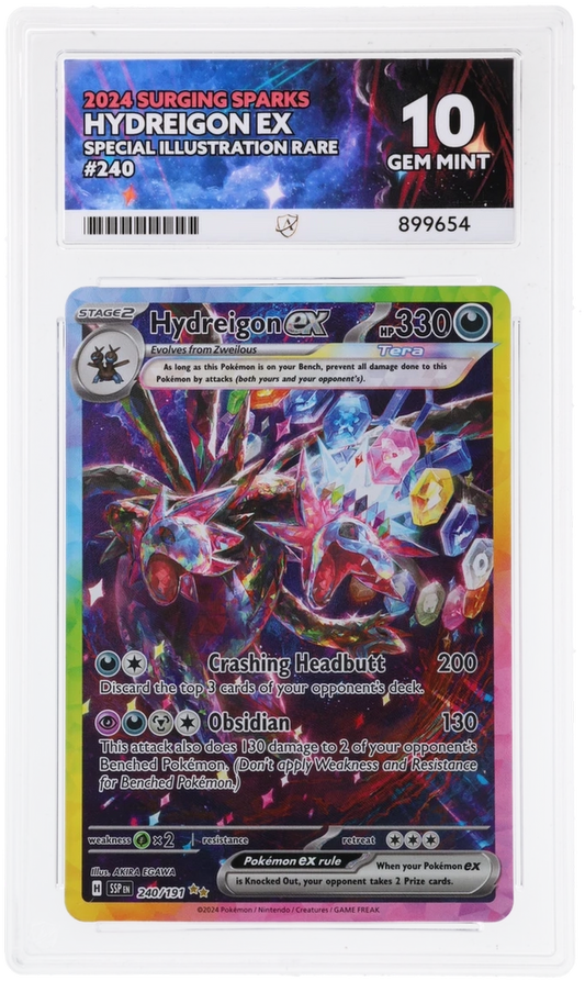 ACE 10 - Hydreigon ex - 240/191 - Surging Sparks - Pokemon