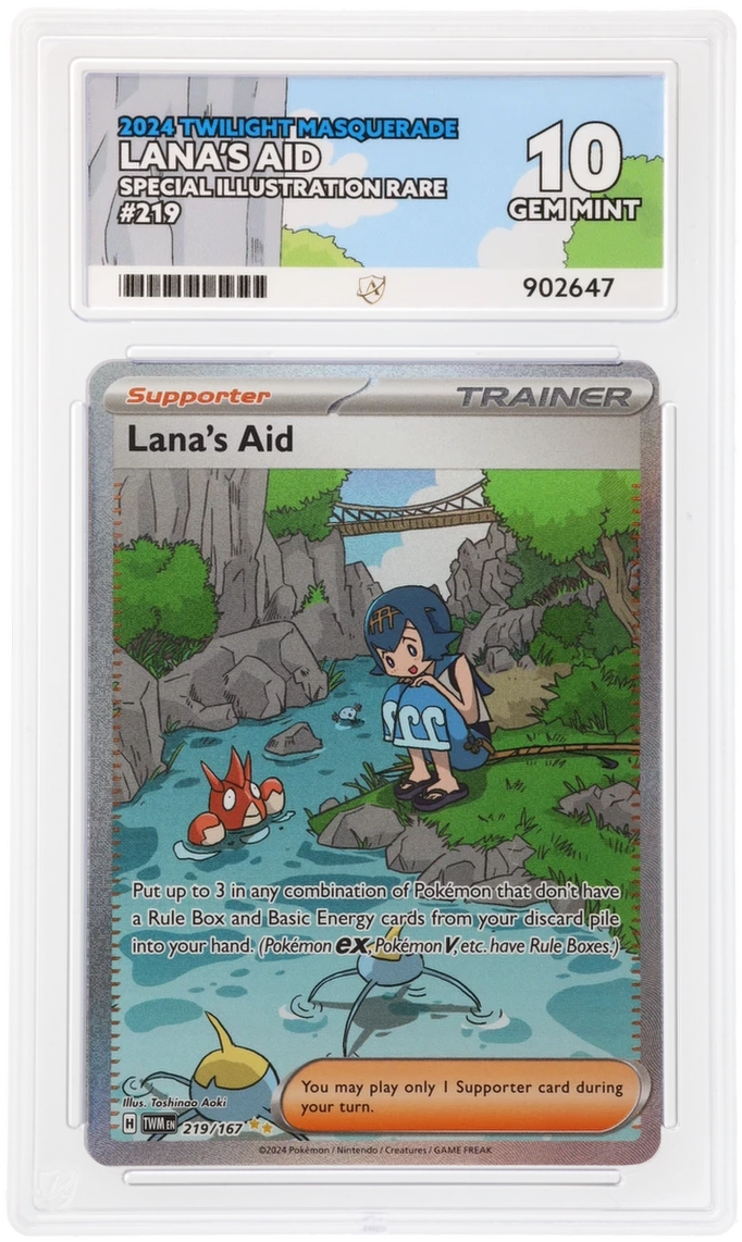 ACE 10 - Lana's Aid - 219/167 - Twilight Masquerade - Pokemon