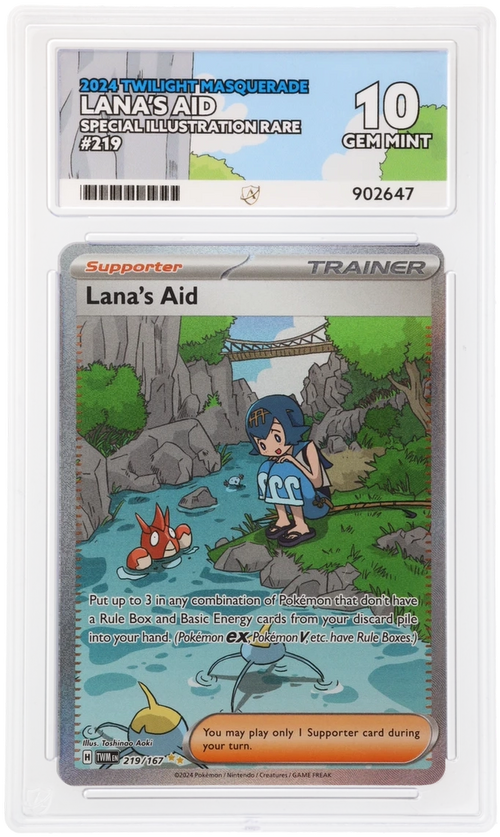 ACE 10 - Lana's Aid - 219/167 - Twilight Masquerade - Pokemon