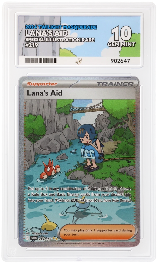 ACE 10 - Lana's Aid - 219/167 - Twilight Masquerade - Pokemon