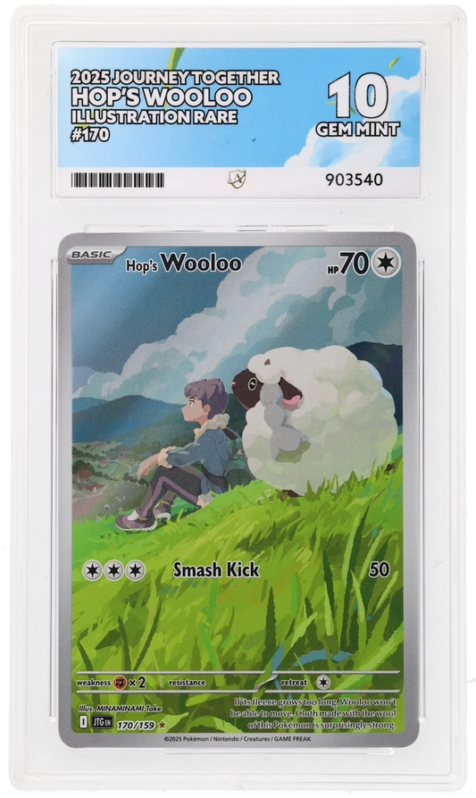 ACE 10 - Hop's Wooloo - 170/159 - Journey Together - Pokemon