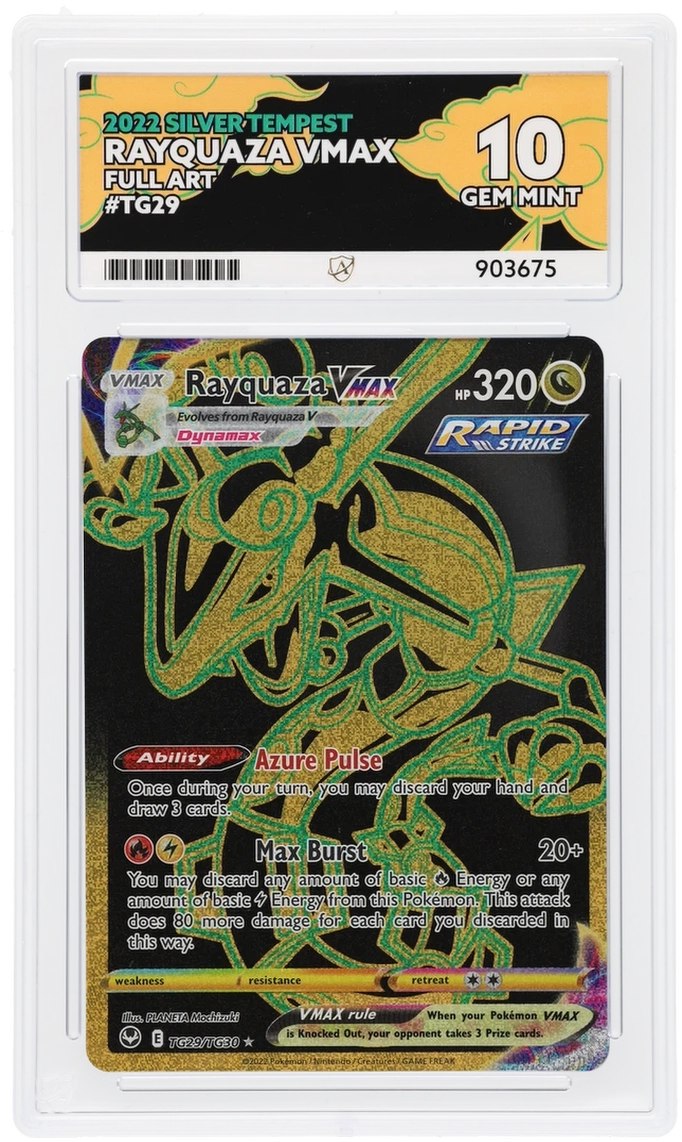 ACE 10 - Rayquaza VMAX - TG29/TG30 - Silver Tempest - Pokemon