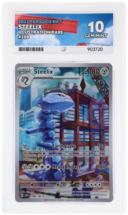 ACE 10 - Steelix - 208/182 - Paradox Rift - Pokemon