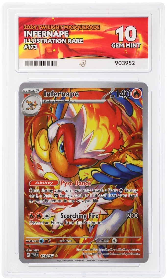 ACE 10 - Infernape - 173/167 - Twilight Masquerade - Pokemon