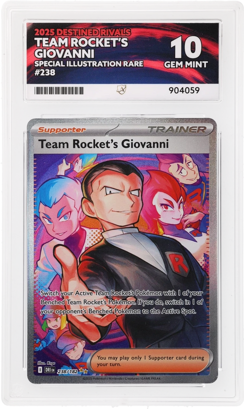 ACE 10 - Team Rocket's Giovanni - 238/182 - Destined Rivals - Pokemon
