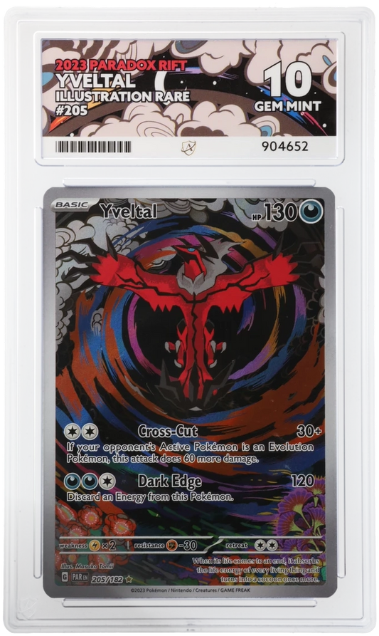ACE 10 - Yveltal - 205/182 - Paradox Rift - Pokemon