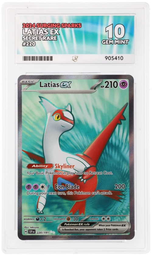 ACE 10 - Latias ex - 220/191 - Surging Sparks - Pokemon