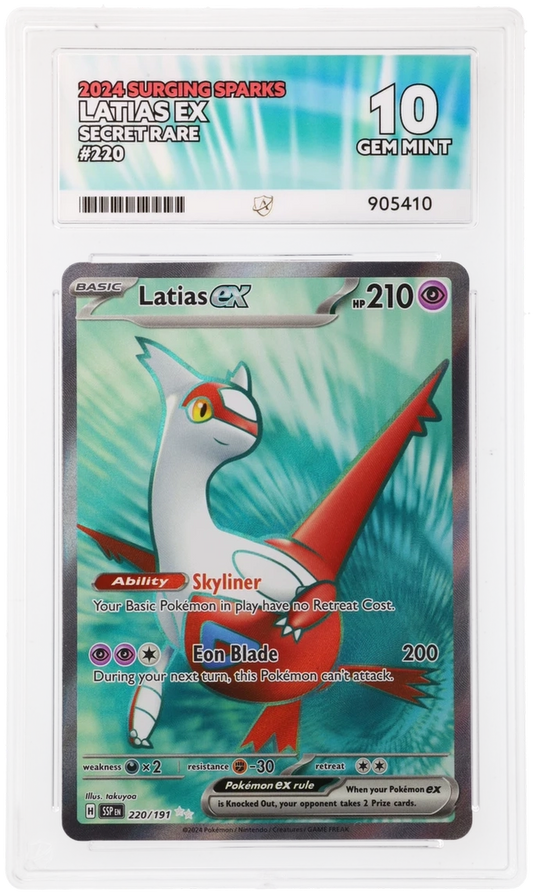 ACE 10 - Latias ex - 220/191 - Surging Sparks - Pokemon