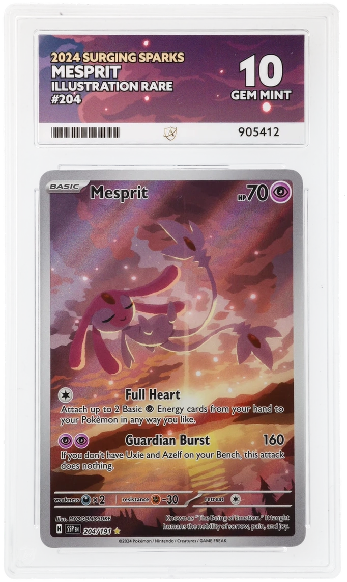 ACE 10 - Mesprit - 204/191 - Surging Sparks - Pokemon